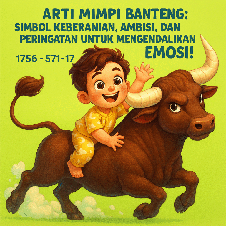 Arti Mimpi Banteng dan Kode Alam: Pertanda Keberanian dan Rezeki