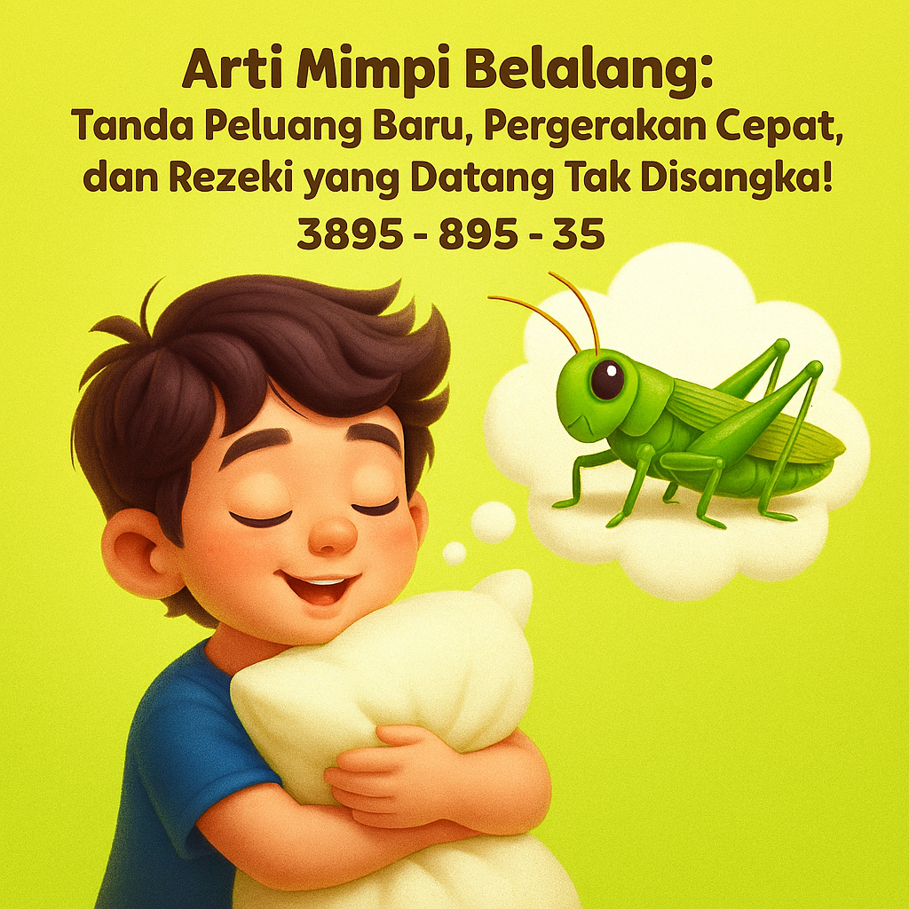 Arti Mimpi Belalang: Simbol Pergerakan Cepat dan Peluang Baru dalam Kehidupan