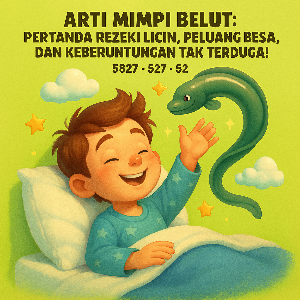 Arti Mimpi Belut dan Angka Keberuntungan: Simbol Rezeki Licin dan Peluang Besar
