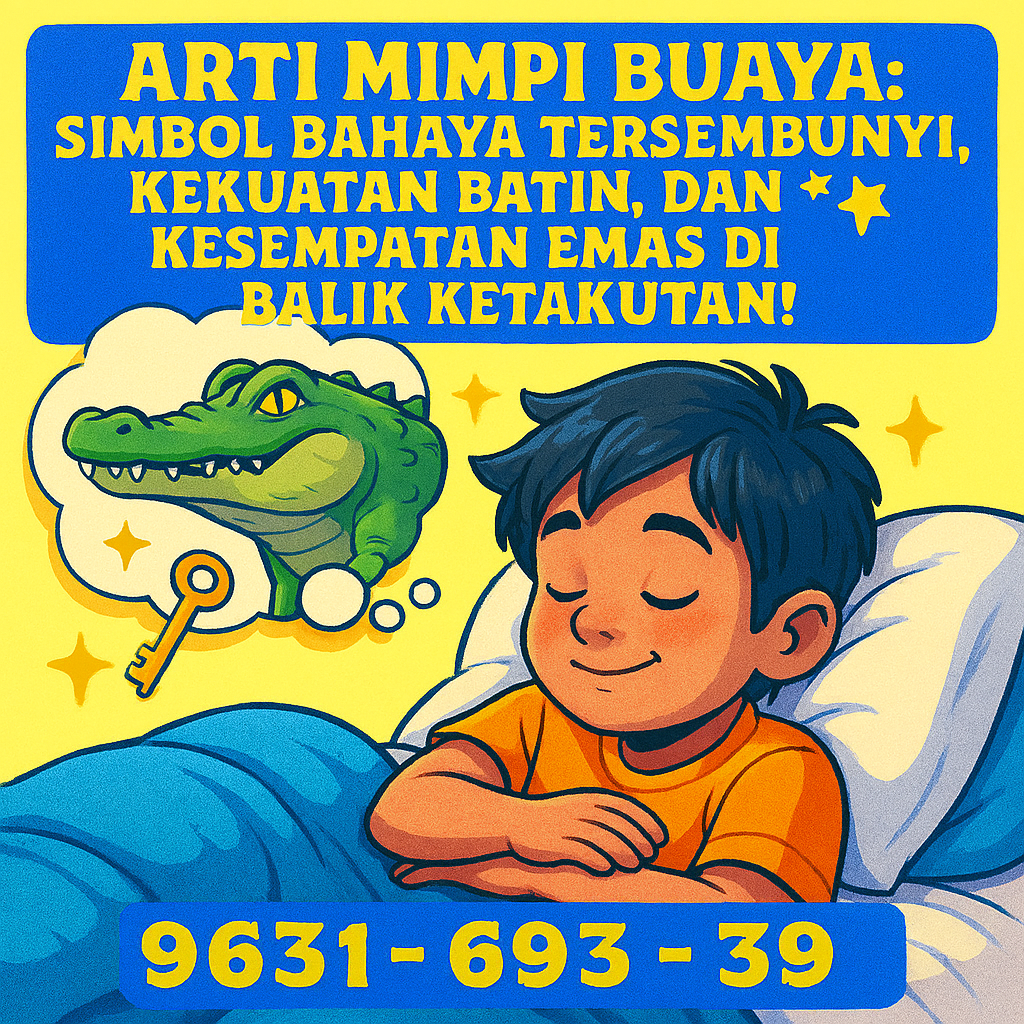 Buaya dalam Tafsir Mimpi: Simbol Bahaya dan Kekuatan Tersembunyi