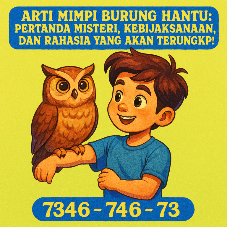 Arti Mimpi Burung Hantu: Tafsir Mimpi, Kode Alam, dan Erek-Erek Lengkap