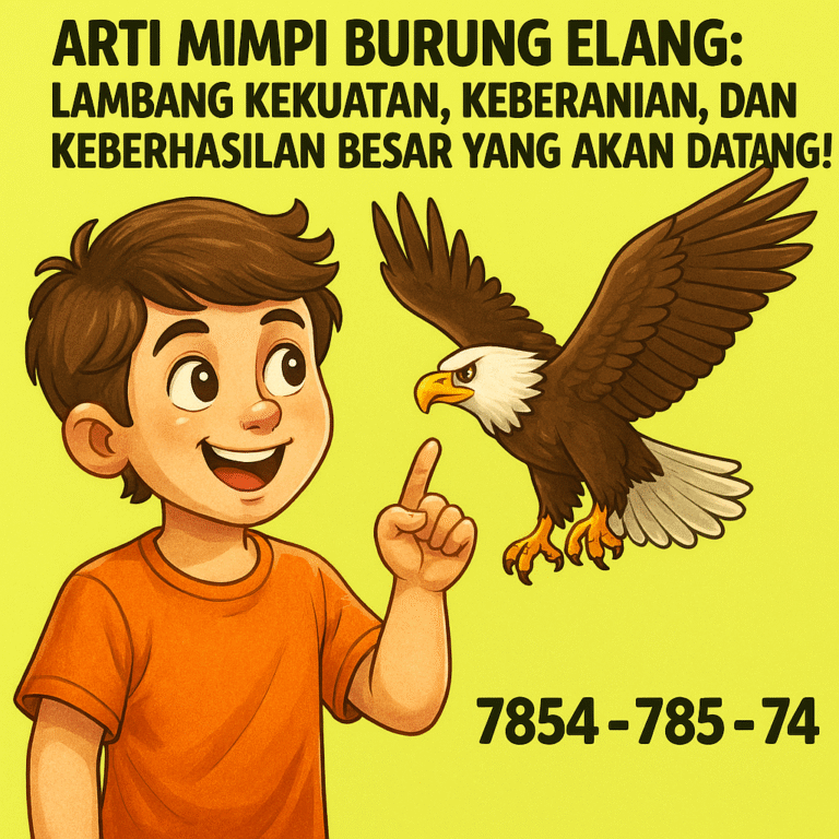 Burung Elang Terbang Tinggi di Langit – Simbol Kekuatan dan Keberanian dalam Tafsir Mimpi