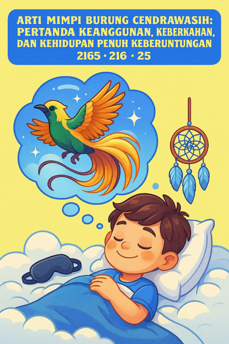 Burung Cendrawasih Indah dalam Tafsir Mimpi dan Erek Erek Keberuntungan
