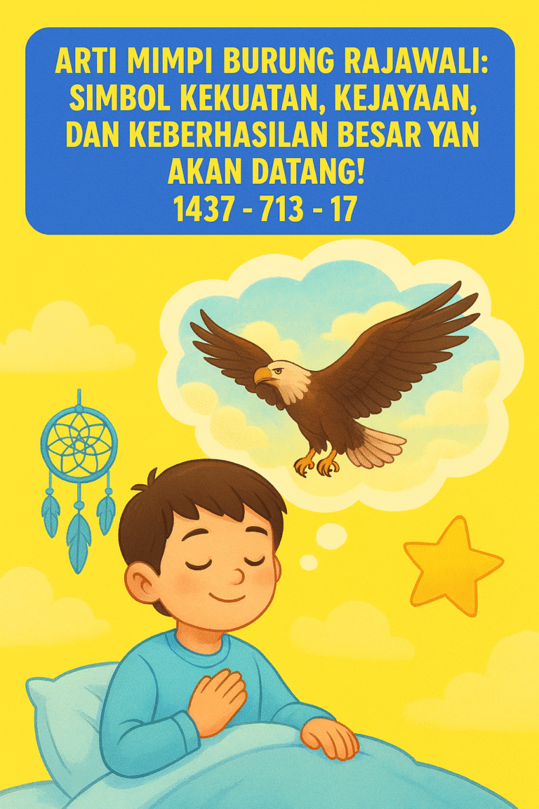 Burung Rajawali di Langit Biru Melambangkan Kejayaan dan Kekuatan Spiritual