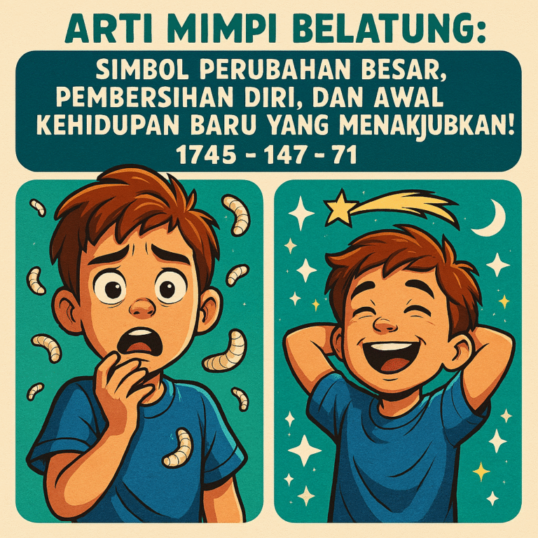 Arti Mimpi Belatung: Pertanda Perubahan Hidup dan Keberuntungan dalam Buku Mimpi & Erek Erek