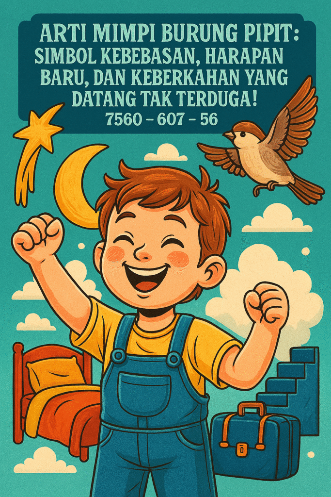 Gambar burung pipit di ranting pohon melambangkan kebebasan dan keberkahan dalam mimpi