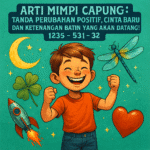 Gambar capung terbang di taman, simbol perubahan dan ketenangan dalam tafsir mimpi