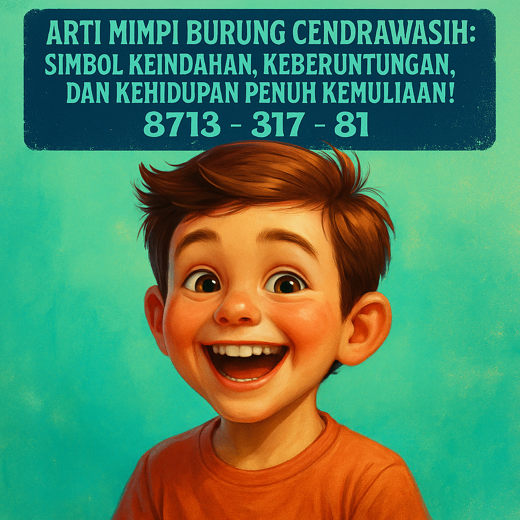Gambar burung cendrawasih berwarna cerah terbang di langit biru melambangkan keindahan dan keberuntungan.