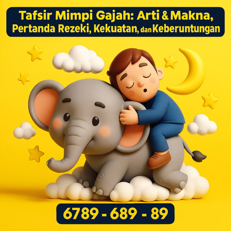Tafsir Mimpi Gajah: Arti, Makna & Pertanda Keberuntungan Menurut Erek-Erek