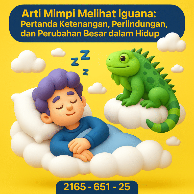 Tafsir Mimpi Melihat Iguana dan Angka Erek Erek 2D 3D 4D