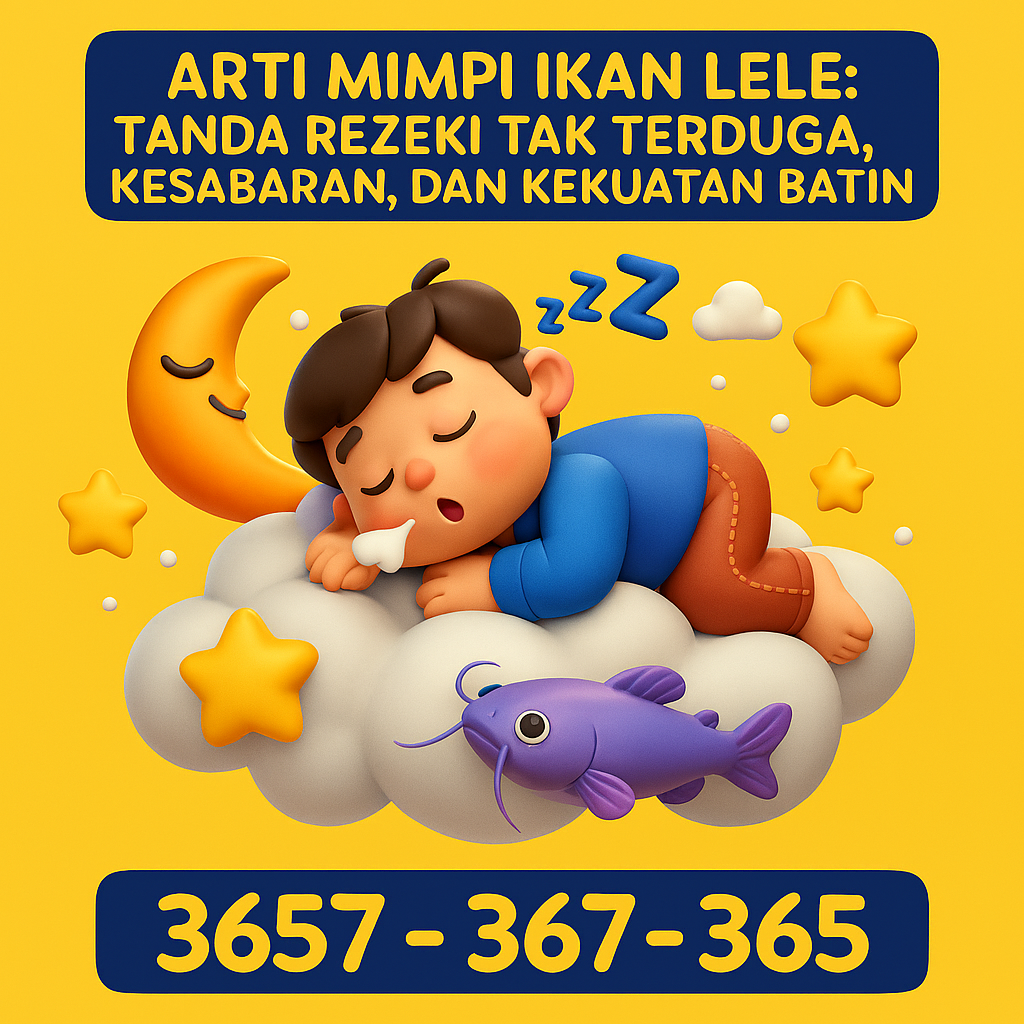 Tafsir Mimpi Ikan Lele, Kode Alam, dan Angka Erek Erek Pertanda Rezeki dan Kesabaran