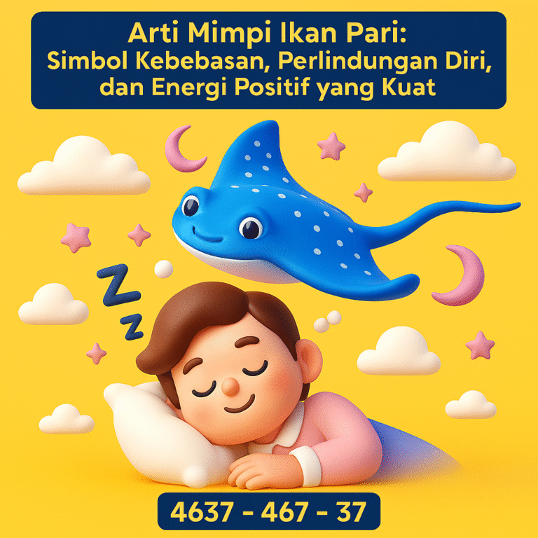 Arti Mimpi Ikan Pari: Tafsir Lengkap, Kode Alam, Buku Mimpi, dan Erek Erek