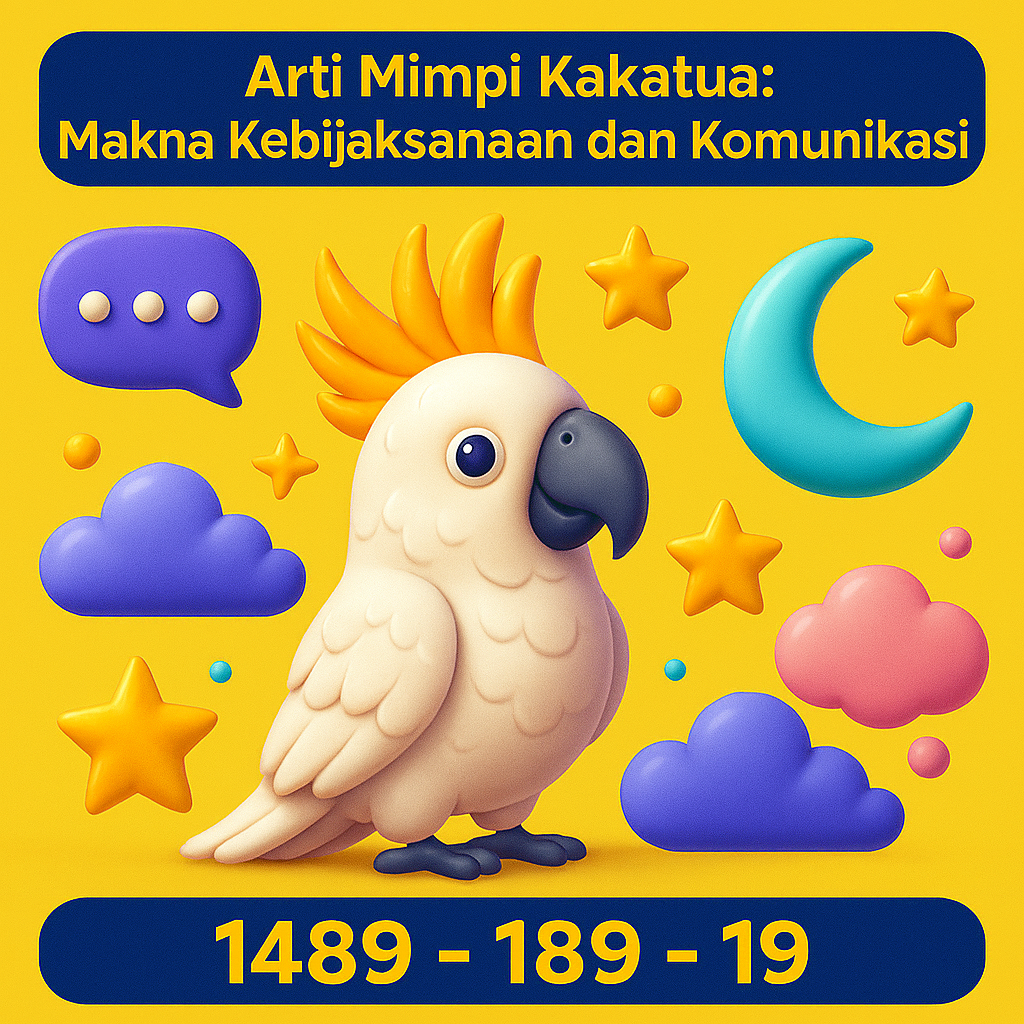 Arti Mimpi Kakatua Menurut Buku Mimpi dan Kode Alam Lengkap 2D 3D 4D