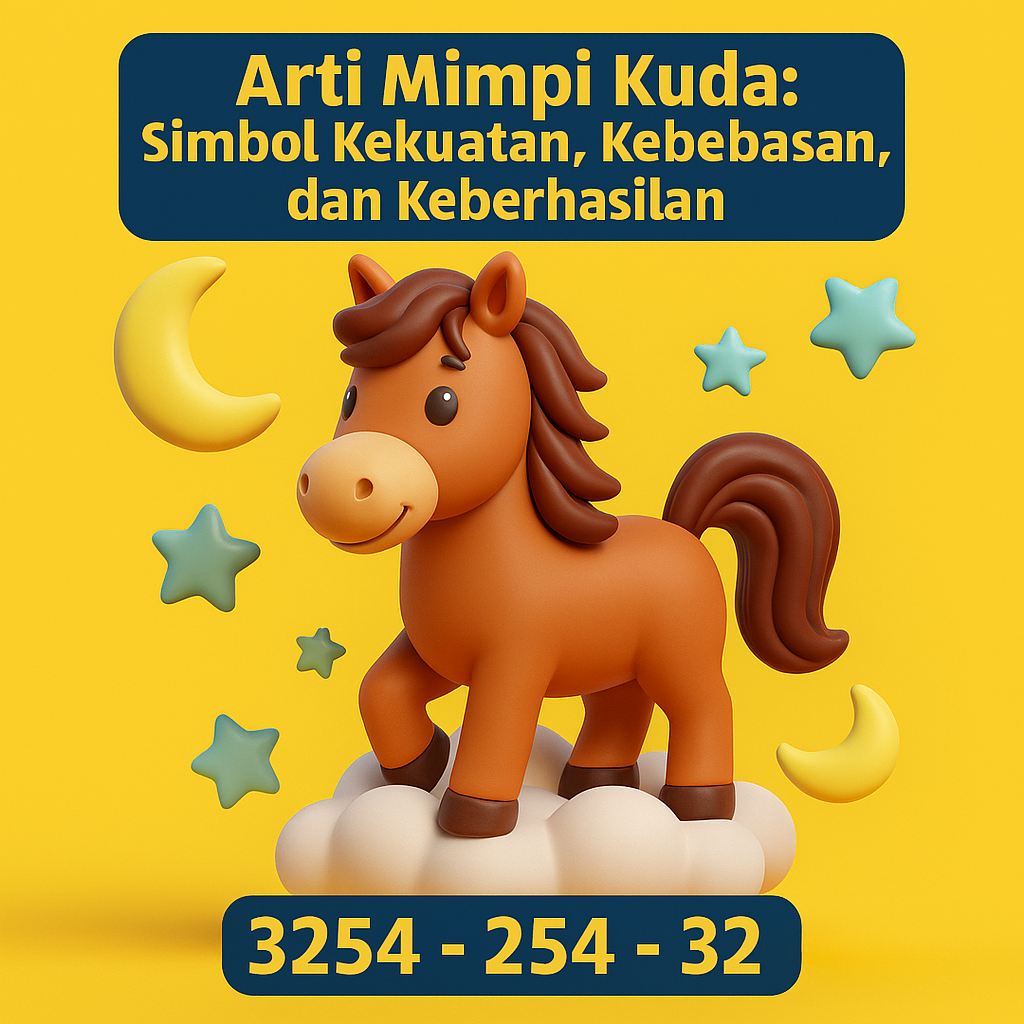Arti Mimpi Kuda: Tafsir Mimpi, Kode Alam, dan Buku Mimpi Lengkap 2D 3D 4D