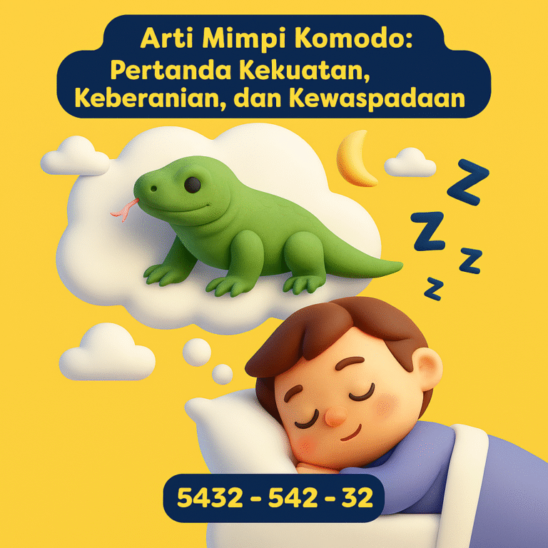 Komodo dalam Tafsir Mimpi dan Erek Erek Sebagai Simbol Kekuatan dan Perlindungan