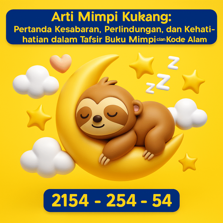 Arti Mimpi Kukang: Pertanda Kesabaran, Perlindungan, dan Kehati-hatian dalam Tafsir Buku Mimpi dan Kode Alam