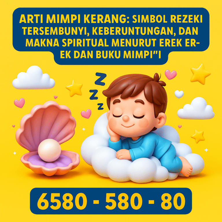 Gambar kerang di pantai yang melambangkan rezeki tersembunyi menurut Buku Mimpi dan Kode Alam