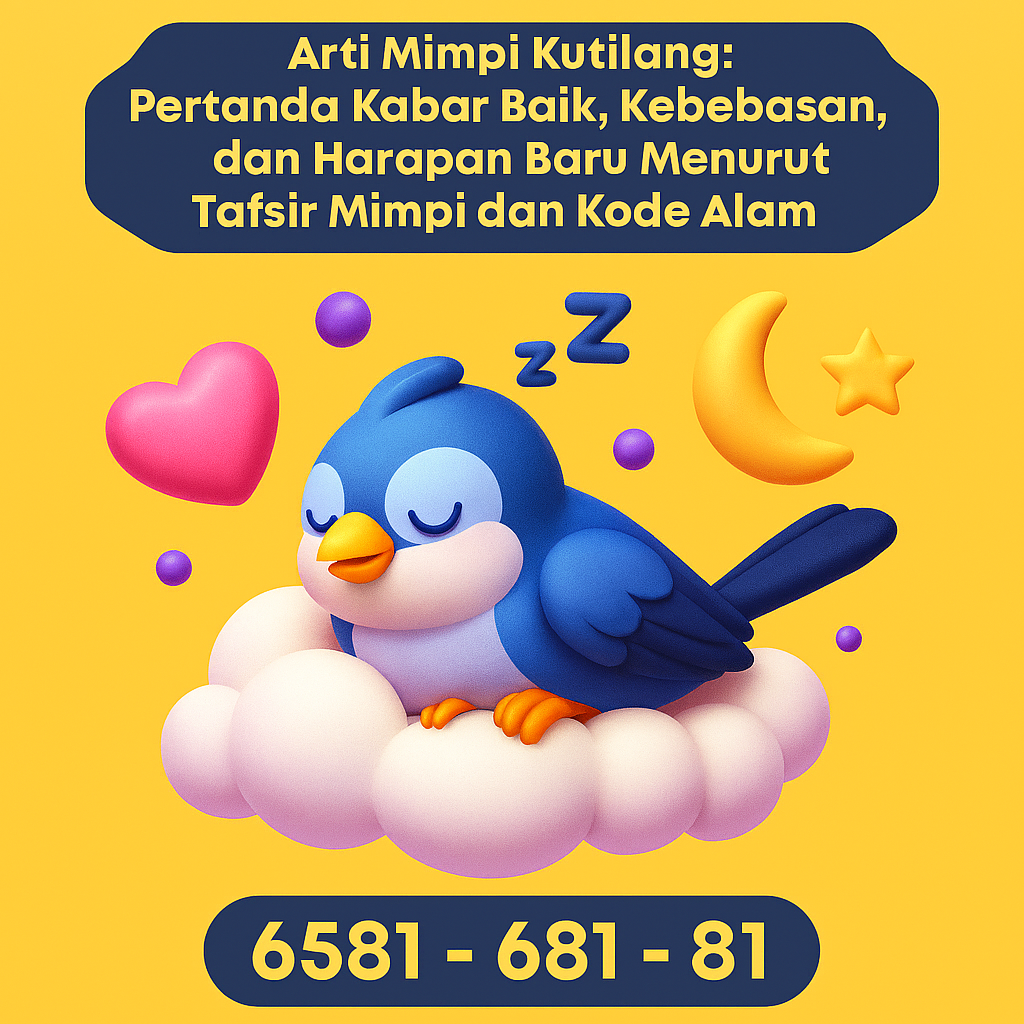Tafsir Mimpi Kutilang Menurut Buku Mimpi dan Kode Alam dengan Angka Erek Erek Keberuntungan