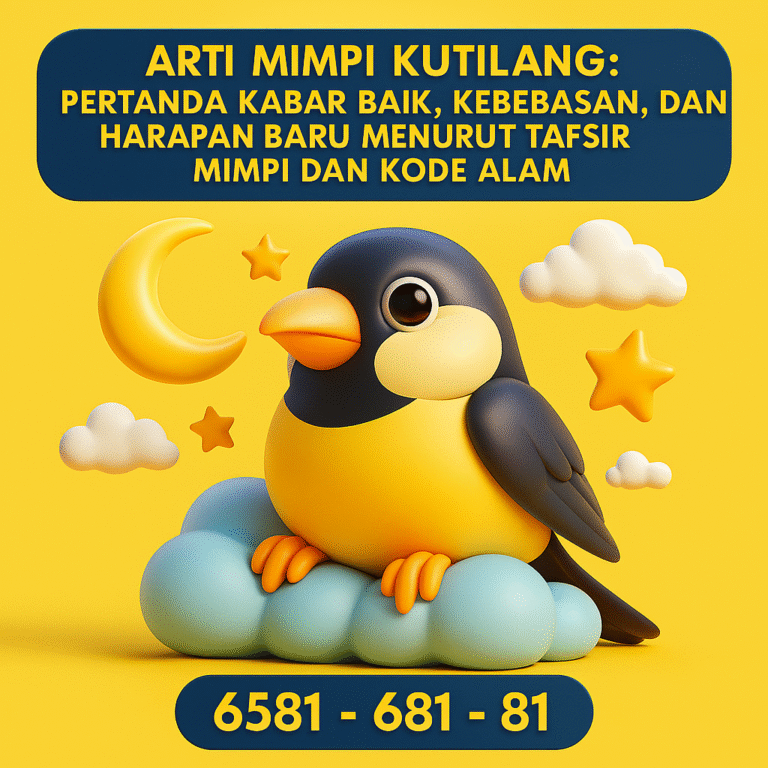Tafsir Mimpi Kutilang Menurut Buku Mimpi dan Kode Alam dengan Angka Erek Erek Keberuntungan