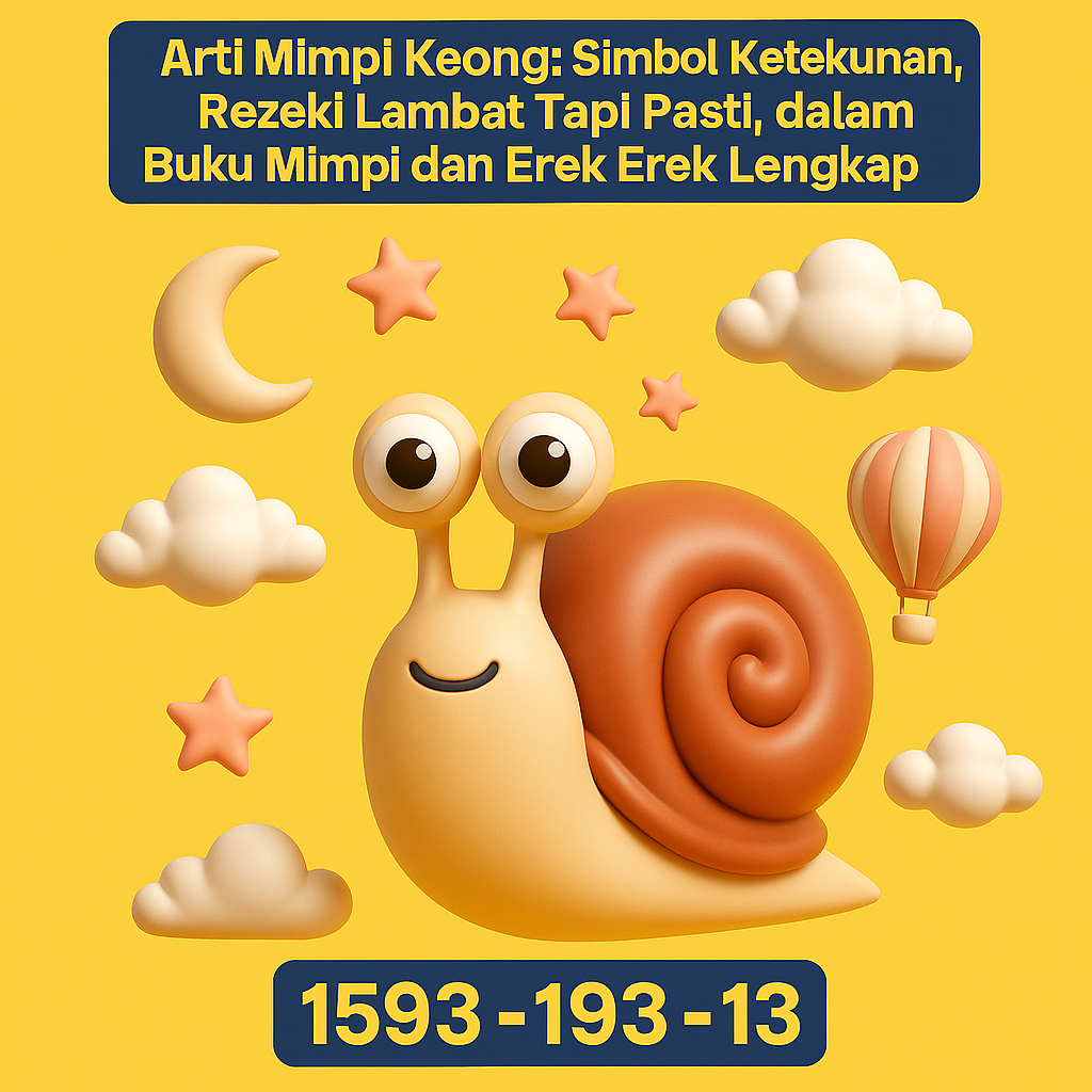 Arti Mimpi Keong Menurut Buku Mimpi dan Kode Alam Sebagai Pertanda Rezeki