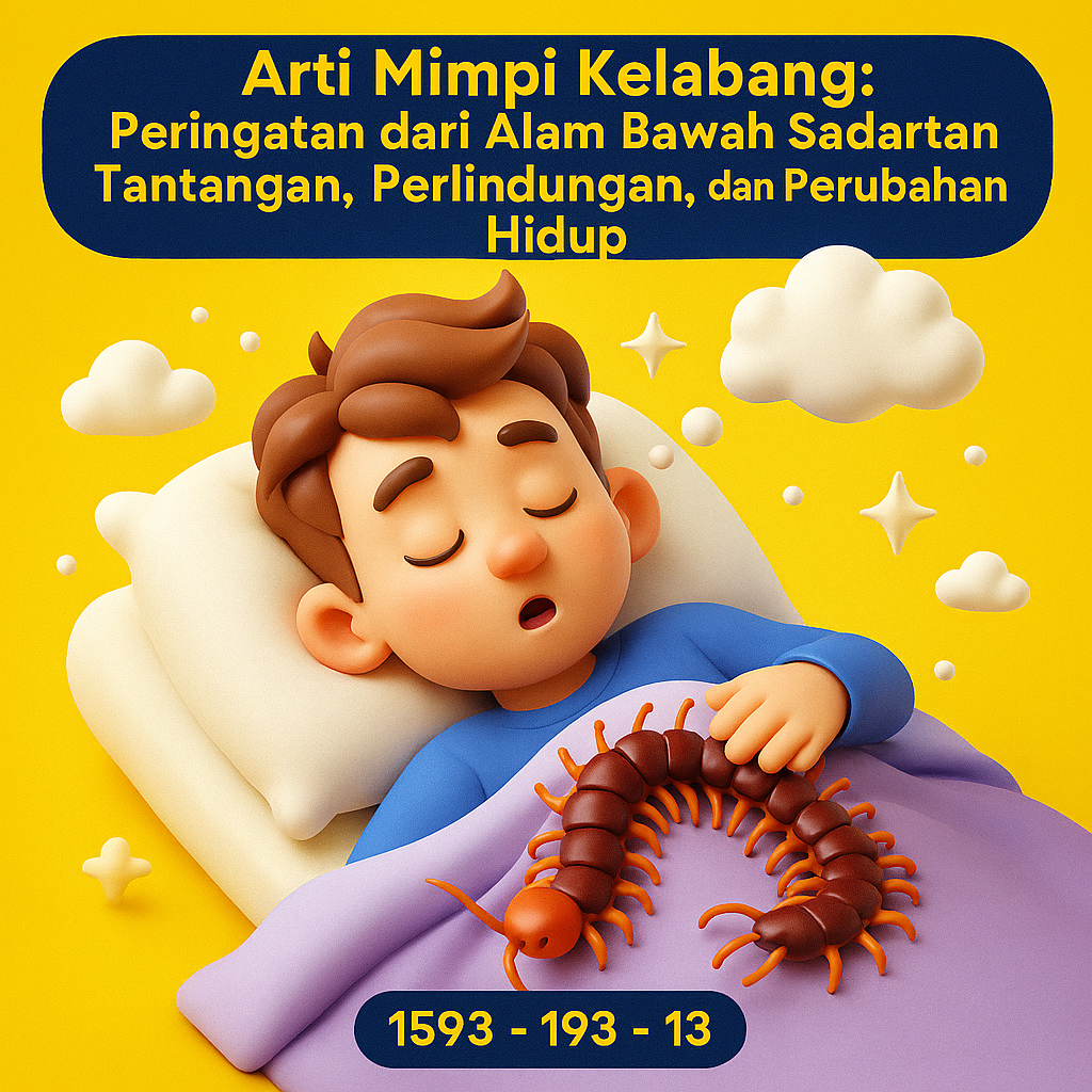 Arti Mimpi Kelabang – Simbol Tantangan dan Perlindungan Spiritual
