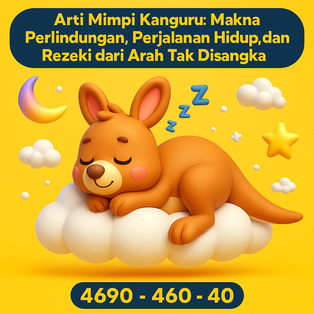 Arti Mimpi Kanguru: Simbol Perlindungan, Kemandirian, dan Rezeki Tak Terduga