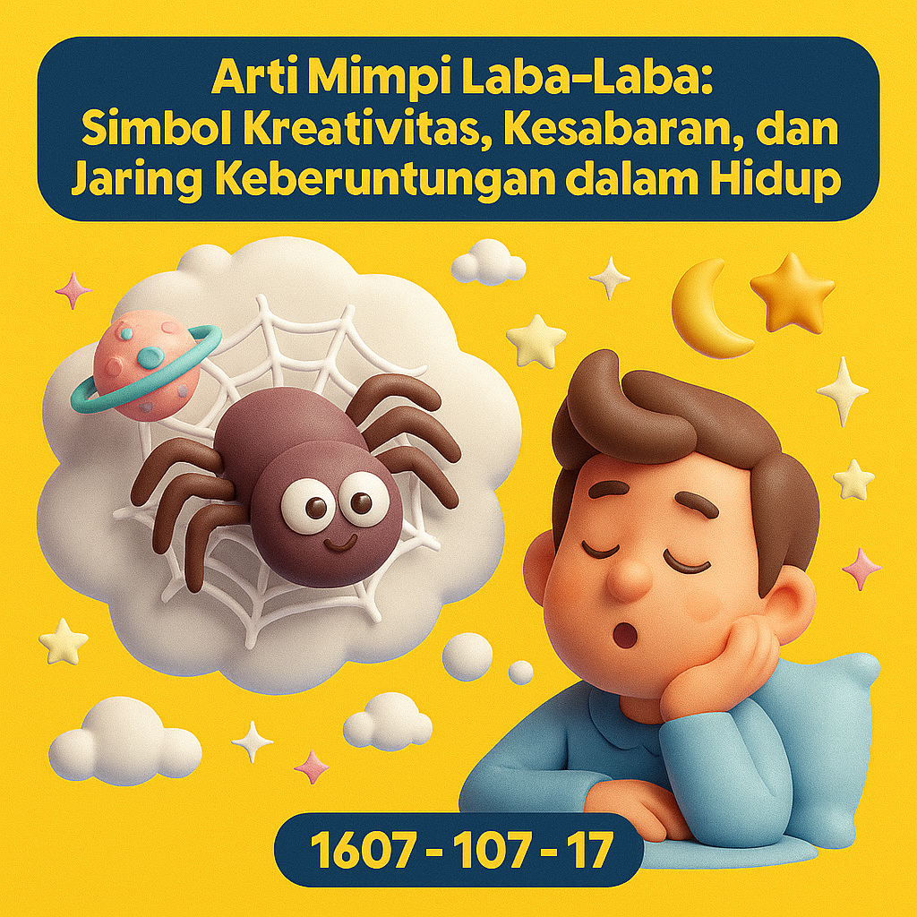 Makna Mimpi Laba-Laba dan Angka Keberuntungannya