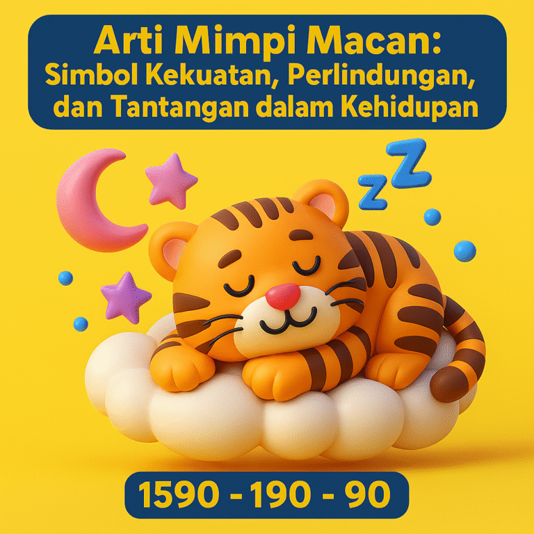 Makna Mimpi Macan dan Tafsir Erek-Erek Lengkap