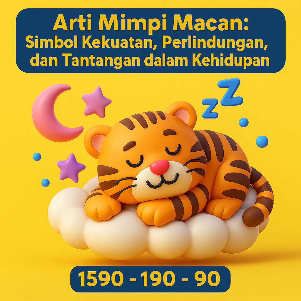 Makna Mimpi Macan dan Tafsir Erek-Erek Lengkap