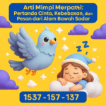 Foto simbolik burung merpati putih sebagai lambang keberuntungan dalam tafsir mimpi