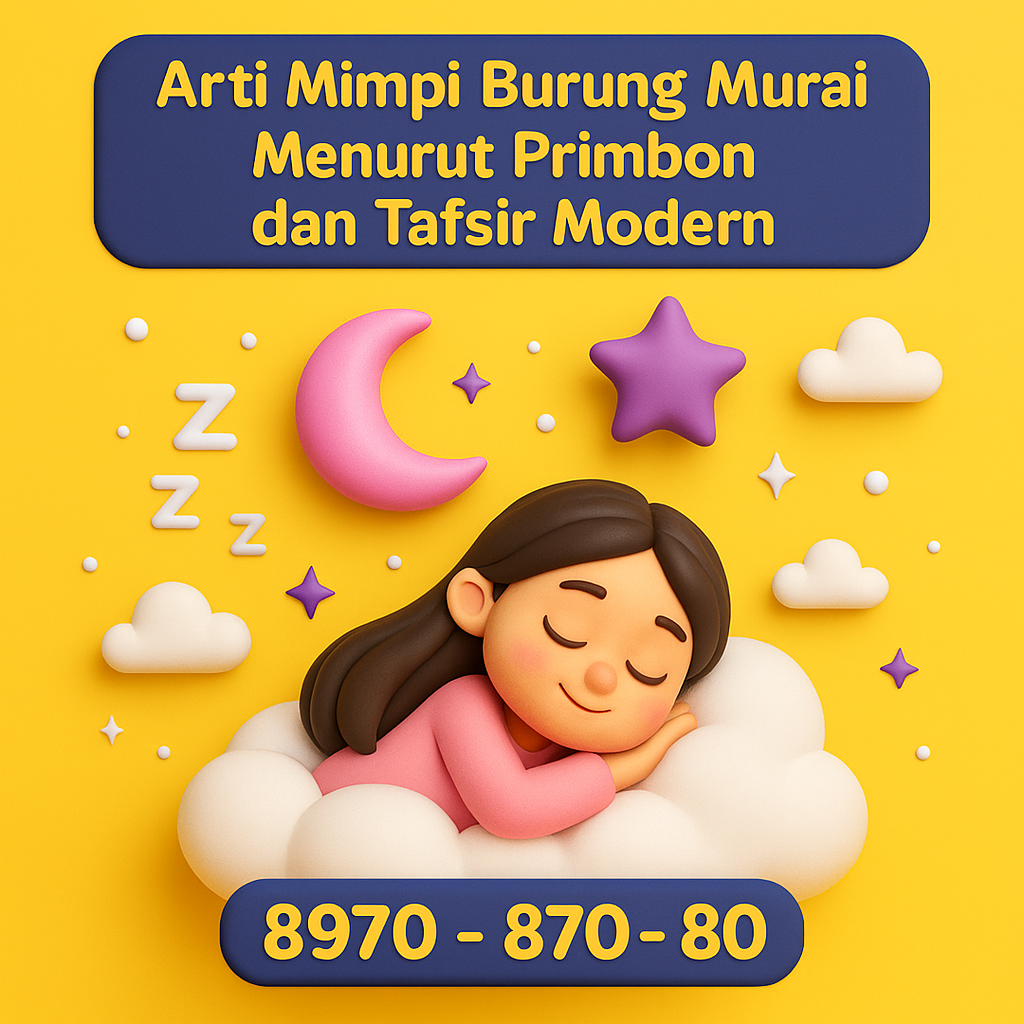 Arti Mimpi Burung Murai: Pertanda Rezeki, Kebebasan, dan Keberuntungan Hidup