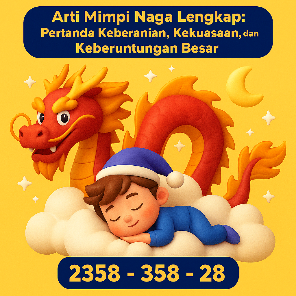 Simbol dan Makna Spiritual Naga dalam Mimpi