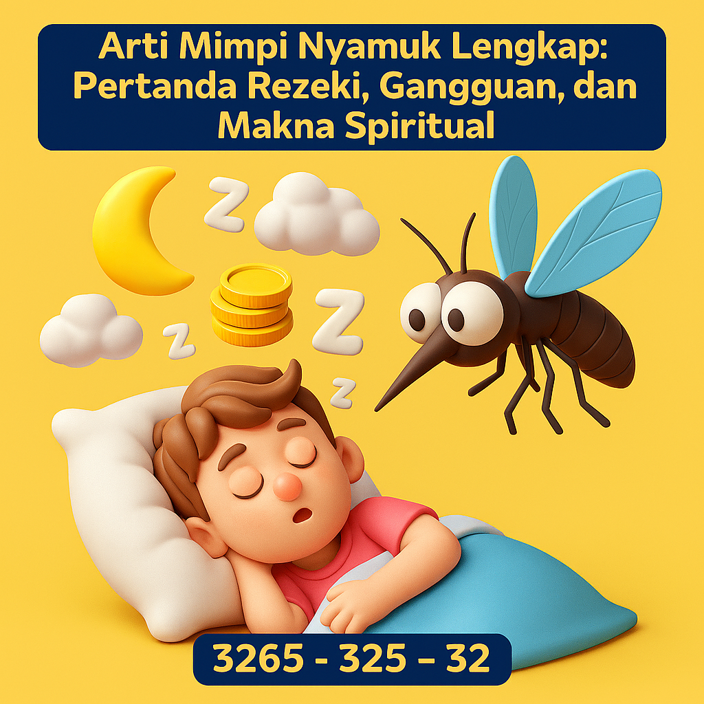 Arti Mimpi Serangga (pertanda rezeki kecil atau cobaan hidup)