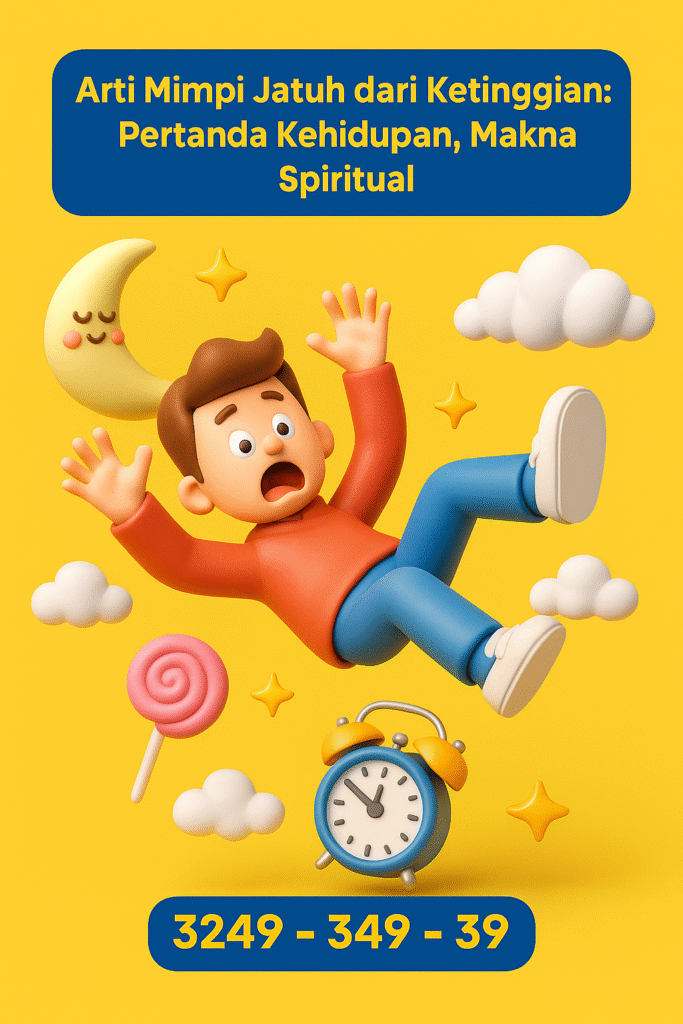 Arti Mimpi Jatuh dari Ketinggian Lengkap