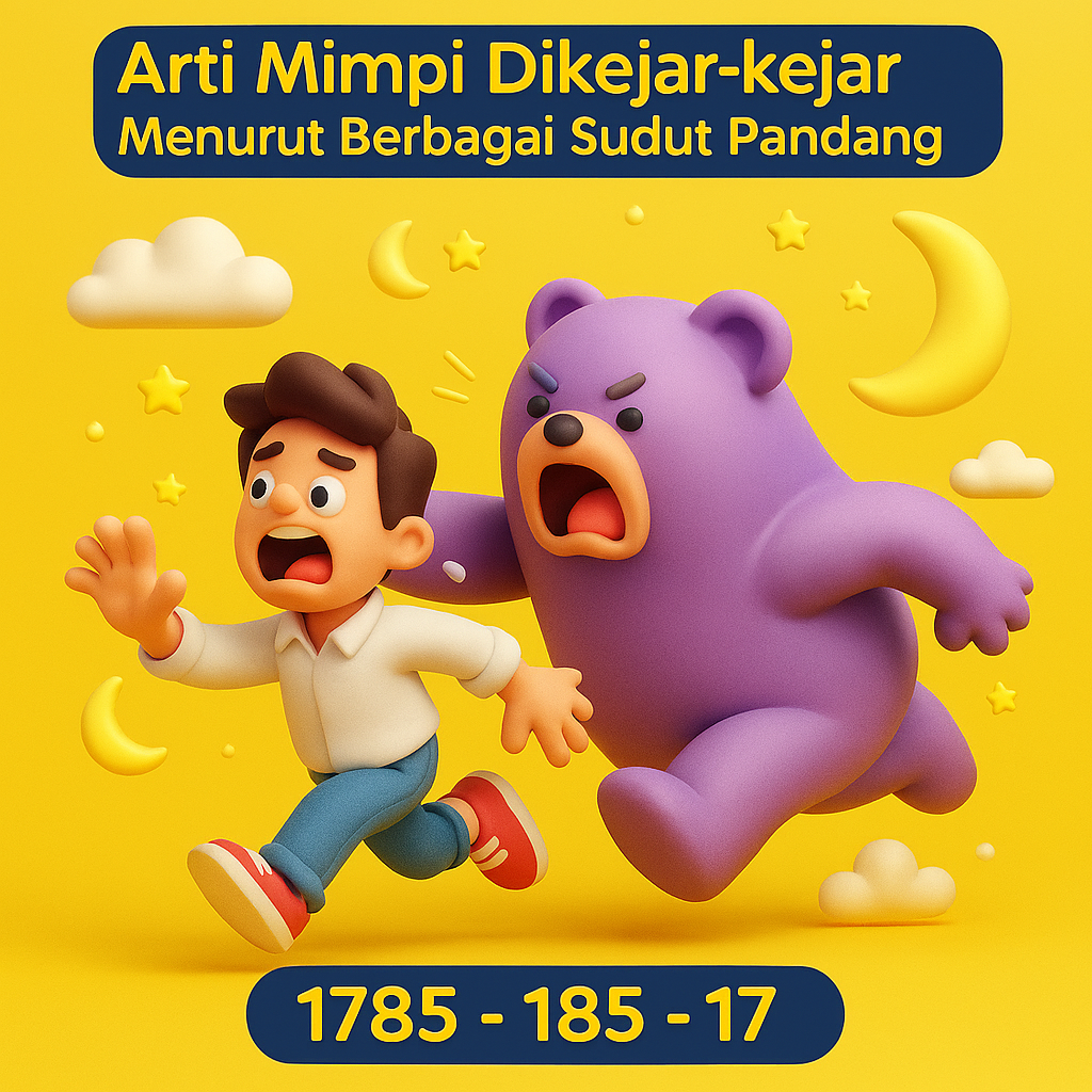 Arti mimpi dikejar-kejar