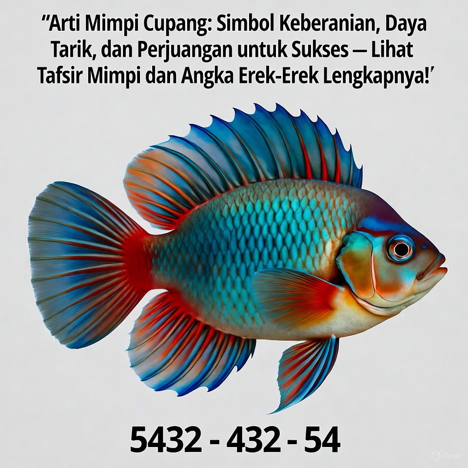 Arti Mimpi Cupang: Simbol Keberanian dan Keberuntungan Menurut Buku Mimpi & Kode Alam