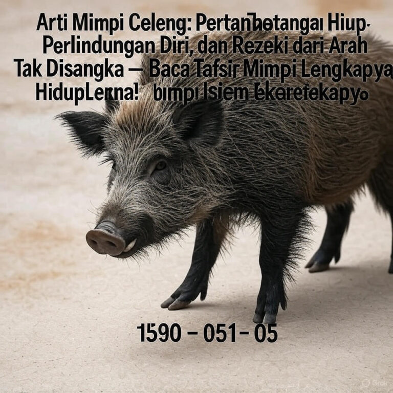 Arti Mimpi Celeng: Simbol Perlindungan, Tantangan, dan Rezeki Tak Terduga