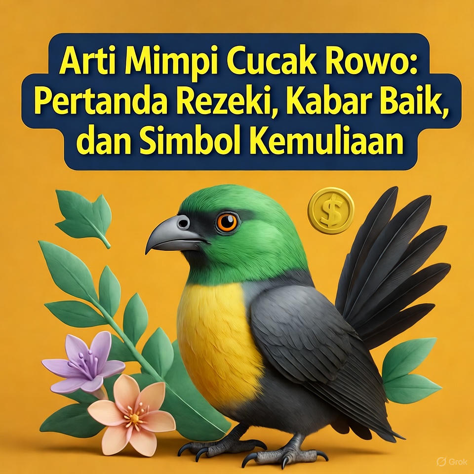 Arti Mimpi Burung Cucak Rowo Pembawa Rezeki dan Keberuntungan