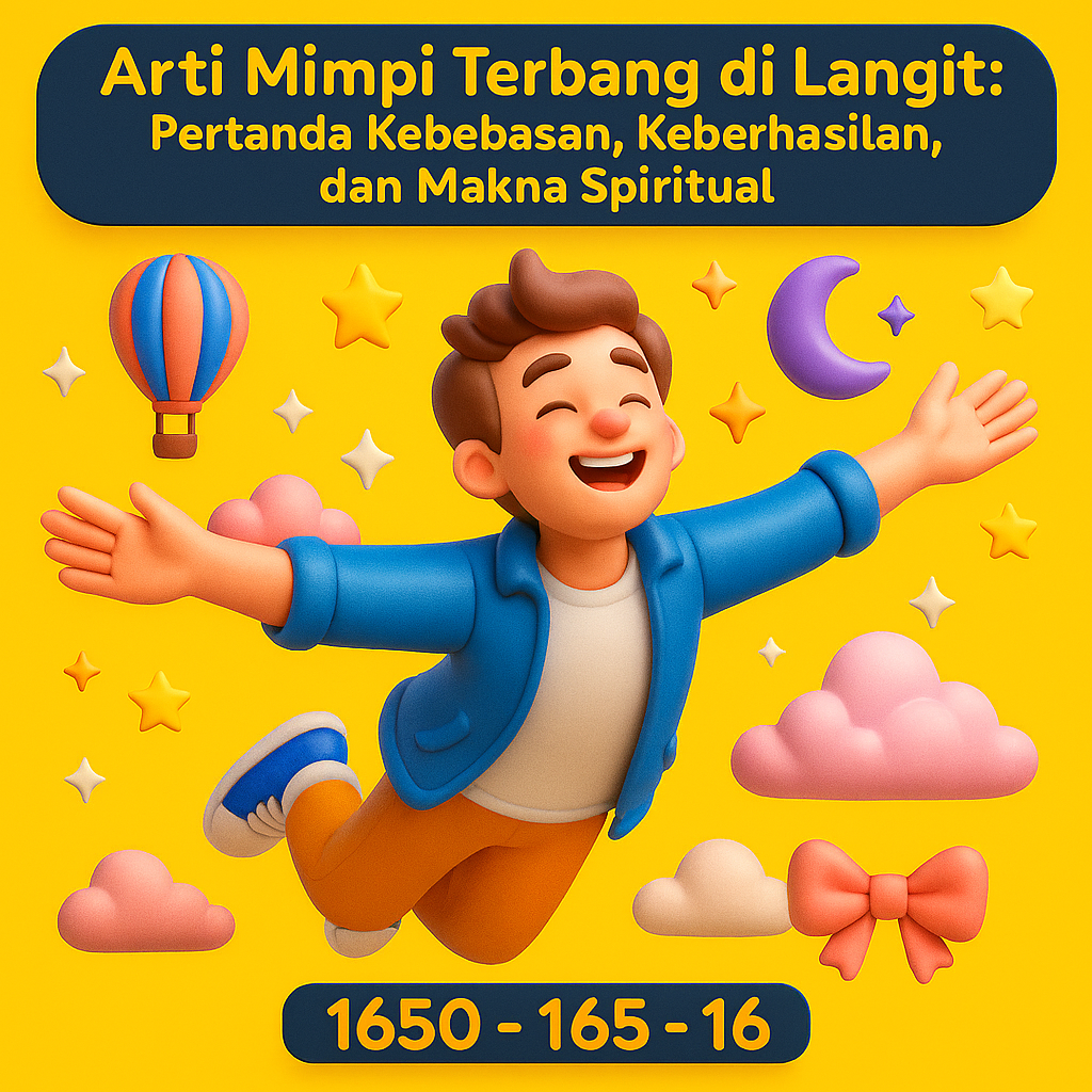 Arti Mimpi Terbang di Langit: Pertanda Kebebasan, Keberhasilan, dan Makna Spiritual