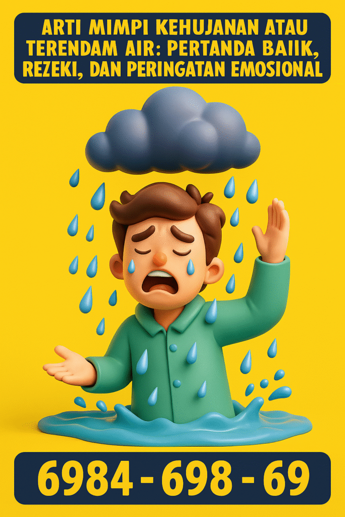 Arti Mimpi Kehujanan atau Terendam Air: Pertanda Baik, Rezeki, dan Peringatan Emosional