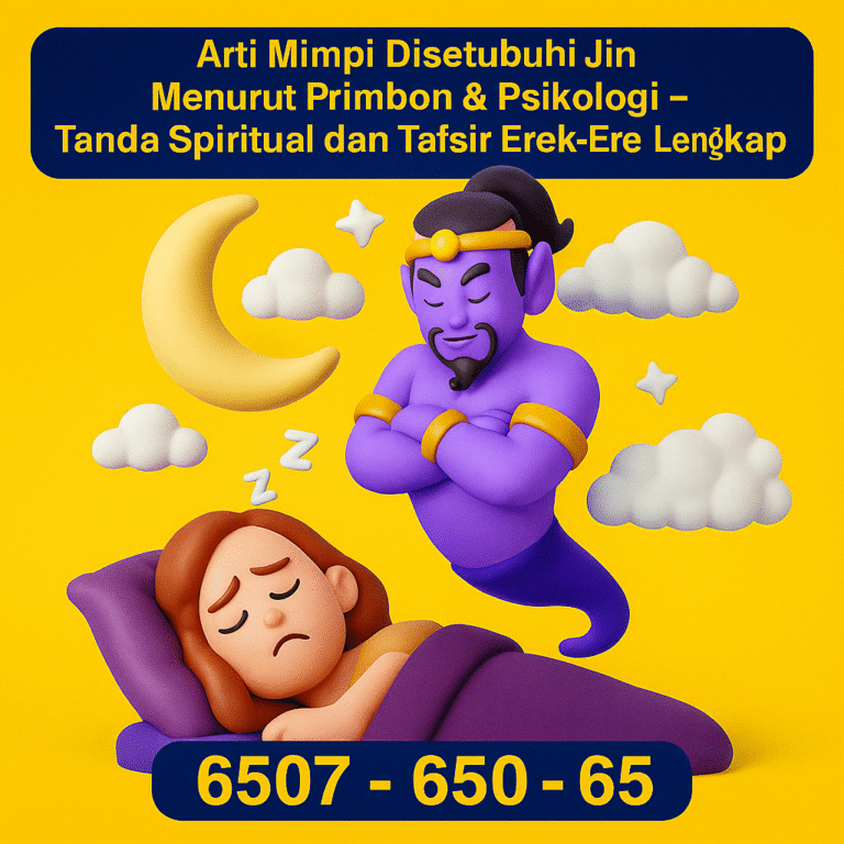 Temukan arti mimpi disetubuhi jin menurut primbon, psikologi, dan tafsir erek-erek 2D 3D 4D lengkap beserta maknanya yang mendalam.