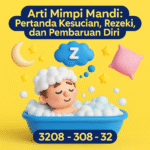 Temukan makna mimpi mandi yang penuh simbol kesucian, rezeki, dan pembaruan diri dalam tafsir lengkap 2D, 3D, dan 4D.