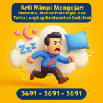 Arti Mimpi Mengejar: Pertanda, Makna Psikologis, dan Tafsir Lengkap Berdasarkan Erek-Erek