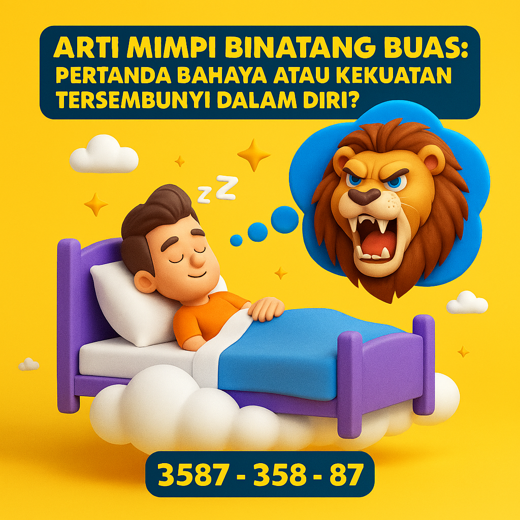 Arti Mimpi Binatang Buas: Pertanda Bahaya atau Kekuatan Tersembunyi dalam Diri?