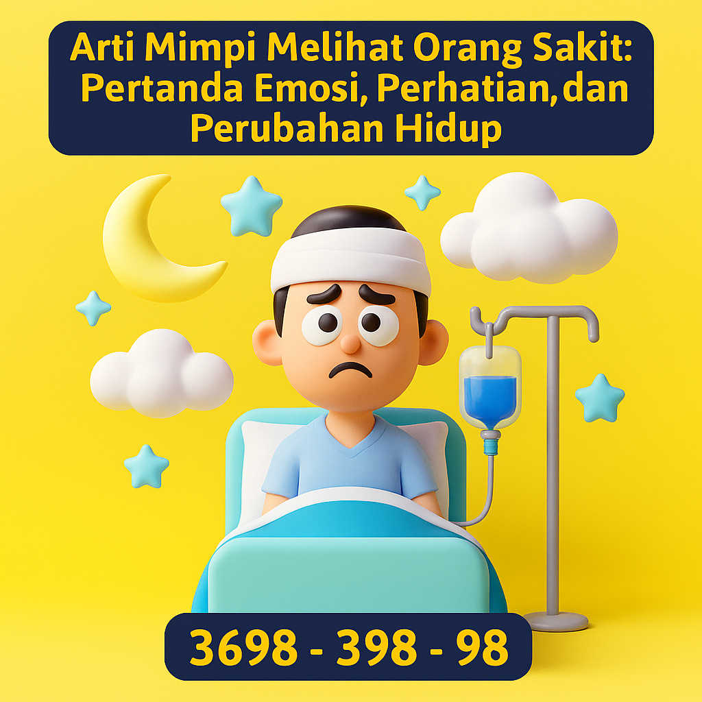 Temukan arti mimpi melihat orang sakit dan makna spiritual di baliknya. Simbol empati, perubahan, dan introspeksi diri.