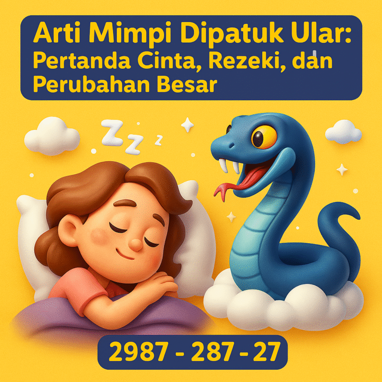 Mimpi dipatuk ular sering dikaitkan dengan pertanda cinta, rezeki, dan perubahan hidup besar. Temukan maknanya secara lengkap di sini.