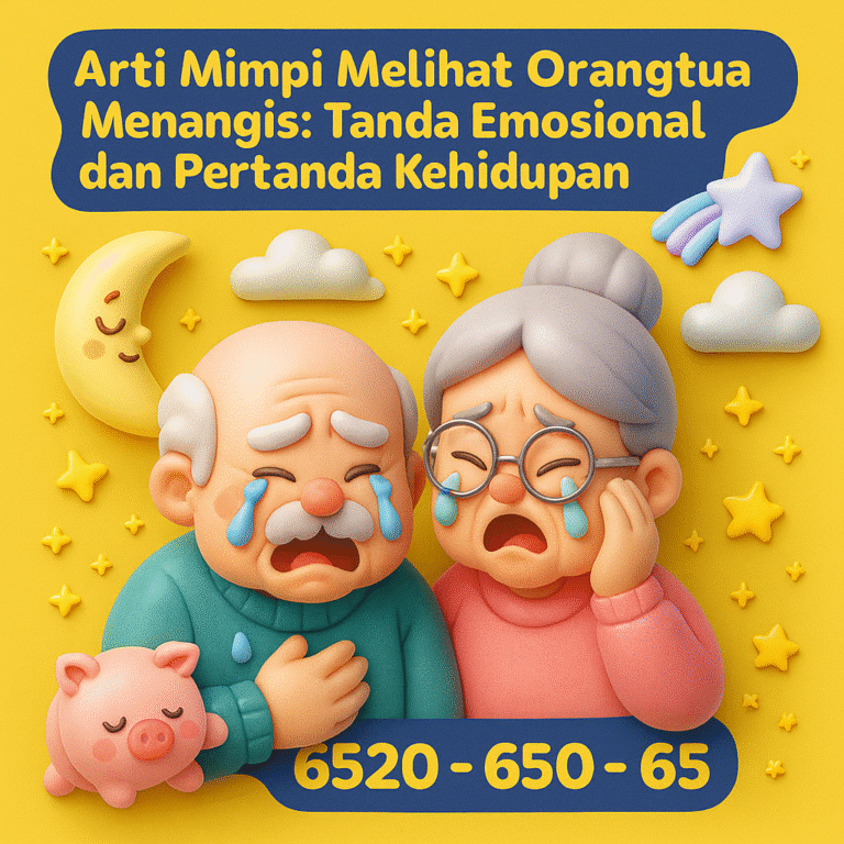 Arti Mimpi Melihat Orangtua Menangis: Tanda Emosional dan Pertanda Kehidupan