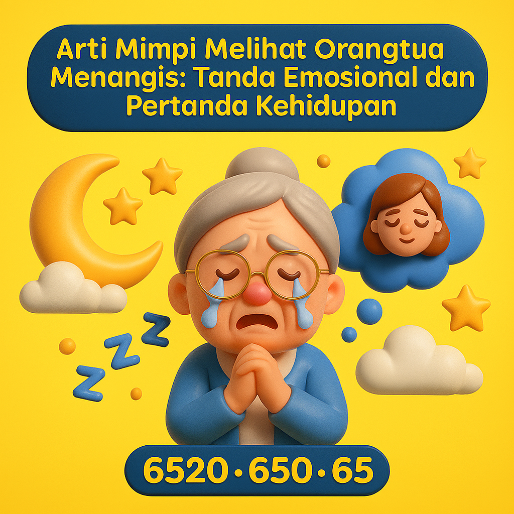 Arti Mimpi Melihat Orangtua Menangis: Tanda Emosional dan Pertanda Kehidupan