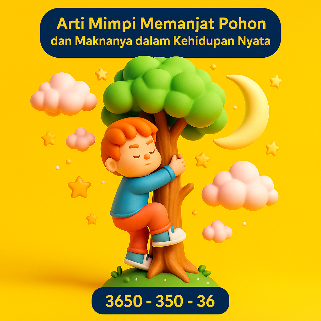 Temukan arti mimpi memanjat pohon menurut tafsir primbon dan psikologi, lengkap dengan makna positifnya bagi kehidupan.
