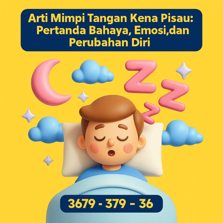 Arti Mimpi Tangan Kena Pisau: Pertanda Bahaya, Emosi, dan Perubahan Diri